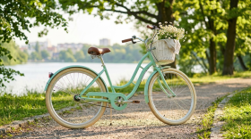 Прогулочный велосипед Прогулочный велосипед